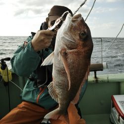 鯛ラバ釣り果